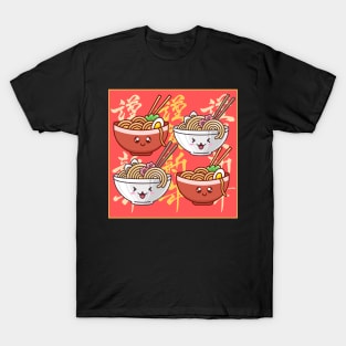 Think Noodles,ramen T-Shirt